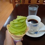 Jikabaisen Mameya Kohinomi - 抹茶アイス　コーヒー