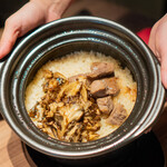 Toukyou Yakiniku Kuroki - 和牛＆トリュフの土鍋ご飯