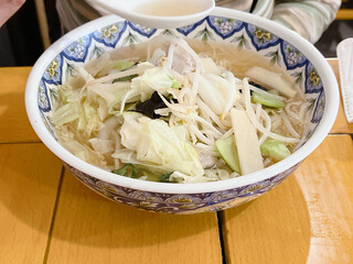 Chuugoku Ramen Youshuu Shounin - 野菜ラーメン　柳麺