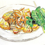 APIZZA - 【インカルピオーネ】白身魚と野菜を使った北イタリアの南蛮漬け。フワっとした食感とビネガーがアクセント。