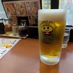 宇都宮餃子館 - 生ビール中ジョッキ