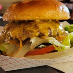 Mahaloha Burger - ダブルチーズバーガー