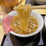 超純水採麺 天国屋 - 「シークワーサー」の爽やかな酸味がとても良く合っています