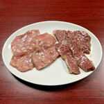 焼肉幸泉 - タン塩・上ハラミ