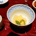 銀座 しのはら - 冬瓜に玉味噌