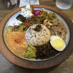 咖喱時々珈琲 ナミヒラ - 上から