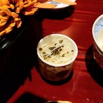 銀座 しのはら - じゃが芋ナムルにキャビア