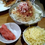 蔵人 - もんじゃ焼き(明太子チーズ)1,250円