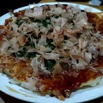 Kuraudo - 関西風お好み焼き(シーフード天)1,100円