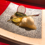 天ぷら酒房 西むら - お月見を感じる一品