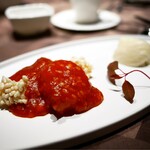 中国料理 翆陽 - 海鮮3種のチリソース煮込み