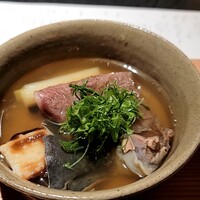 日本焼肉はせ川 別亭 銀座店 - 神戸牛入り鼈丸仕立て