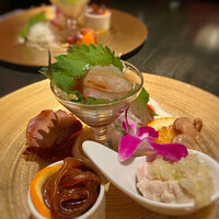 廣東料理 民生 ヒルトンプラザウエスト店 - 本日の前菜６種盛り合せ