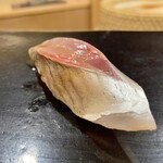 日本橋蛎殻町 すぎた - 鯵握り