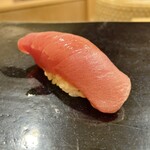 日本橋蛎殻町 すぎた - 鮪血合いぎし漬け握り