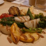 ボッチーノ - 温野菜のアンチョビソースがけ(*´・ω-)b