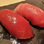 まんてん鮨 - 鹿児島　生本鮪　トロ＆赤身