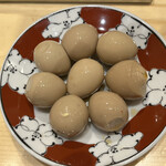 Sumibito Kemuri - うずらの卵醤油漬け