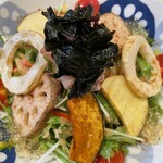 Washokuba Hasuya - 加賀野菜サラダ