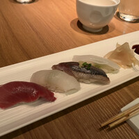 NOBU TOKYO - お任せお寿司４貫