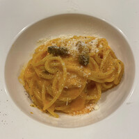 リストランテ野呂 - ︎京都濃紅たまごを使ったクラシックカルボナーラ