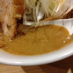 煮干し中華そば 一剣 - 粘度高めのスープ