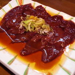 香善 - 前沢牛のレバ刺し。