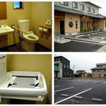Taishuukappou Fuki - 障害者用トイレ、お子様用ベッド、駐車場はスロープもあり40台以上の駐車ができます。