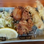 千舟屋 - Ｗチキンセット250円　※2013年4月