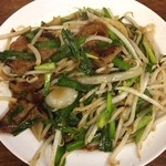 豊田屋 - レバニラ炒め