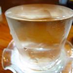 炭火焼との山 - 冷酒「浦霞」