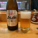 よし寿司 - ビール