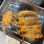 ひげ勝 - かに爪、いわし