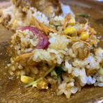 キッチン あずま - 最後は全部を混ぜて