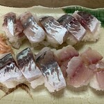 Sakai - 鰺寿司