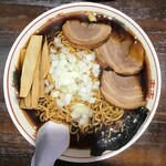 元祖竹岡式ラーメン 竹福 - 竹岡式ラーメン大盛