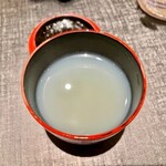 くろ﨑 - 2022.8.  浅蜊・蜆・蛤・海松貝のヒモの出汁