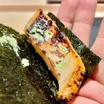 くろ﨑 - 2022.8.  真名鰹の磯辺巻き