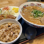 Ramen Senya - Ｂセット 味噌ラーメン