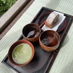 鶴仙渓　川床 - 料理写真: