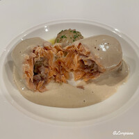 DADA - 宮古サーモンのムニエル シャンピニオンクリームソース