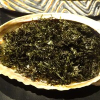 分とく山 - 鮑の磯焼き