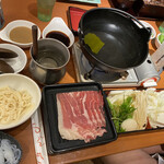 和食さと - 私　牛しゃぶしゃぶ・1648円