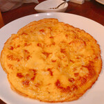 トロス スペイン グリルバル - 平たいオムレツ　海老入り