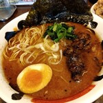 らーめん おっぺしゃん - 「熟成味噌豚骨らーめん」着丼＼(^o^)／