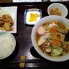 まりーな亭 - 料理写真:チャンポンセット　￥990