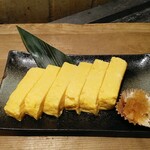 自制高汤鸡蛋卷 (萝卜泥橘子酱汁)