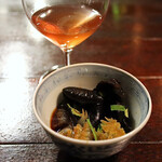 福星 - 定番の前菜 海月の頭と木耳の黒酢和え