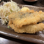 金町製麺 - 千葉産　アジフライ　420円