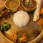 ネパールステーション - タカリセット 1280円